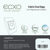 Bag ECXO - Electrolux S-style, Wertheim 5030 (5pk)