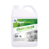 RapidClean Foam Chlor Cleaning & Sanitising Foam 5L
