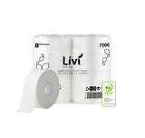 Livi Everyday 7006 Jumbo Toilet Tissue 2 Ply 300m Bale x 8