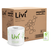 Livi Everyday 7008 Toilet Tissue 2 Ply 400 Sheets 48 rolls