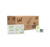 Livi Basics 7200 Multifold Hand Towel 1 Ply 200 x 20 Sheets