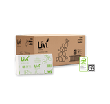 Livi Basics 7200 Multifold Hand Towel 1 Ply 200 x 20 Sheets