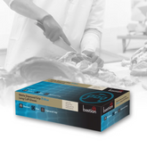Bastion Nitrile Diamond Grip, Long Cuff, Blue, Powder Free