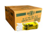 18L Tidy Bag 51x43cm Roll WHITE Maxvalu
