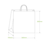 Biopak Twist Handle Kraft Paper Bags Various Sizes