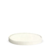 Biopak 500-1000ml Paper White BioBowl Lid (Carton 400)