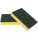 Sponge Scours 10pk Standard OR Soft 15x10cm SABCO