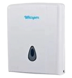 Ultraslim and Compact Hand Towel Dispenser Whisper - White