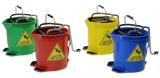 Edco 15L Metal Wringer Bucket - Various Colours