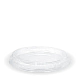 Biopak 60-280ml Flat Clear BioCup Lid (Carton 1000)