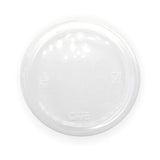 Biopak 60-280ml Flat Clear BioCup Lid (Carton 1000)