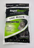 RapidClean Vacuum Bag - Rapidclean Rapidvac MKVII - 5 pack