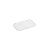 Huhtamaki GENFAC Clear Rectangular Ridged Lids (Carton 500)