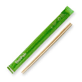 Biopak 21cm Wood Chopsticks Fully Wrapped (Carton 3000)