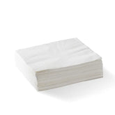Biopak 2-Ply 1/4 Fold White Lunch BioNapkin (Carton 2000)