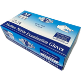TGA Approved Blue Nitrile Gloves - Powder Free S, M, L, XL Various Sizes