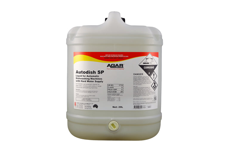 Agar Autodish SP Hard Water Commercial Dishwasher Detergent