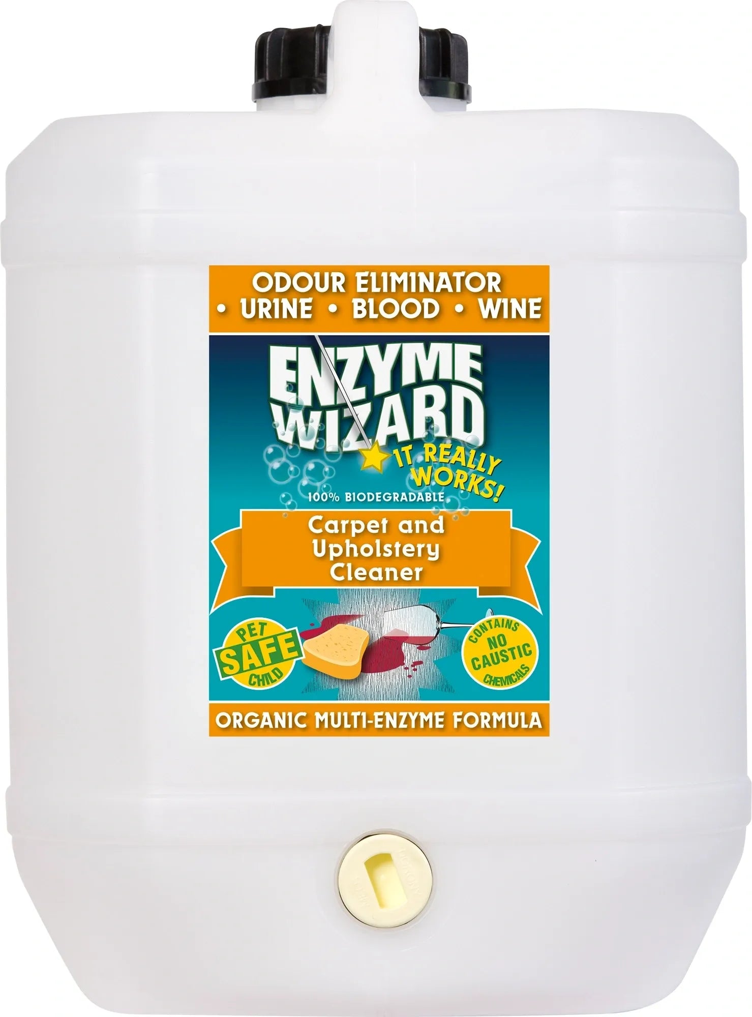 Enzyme Wizard Carpet and Upholstery Cleaner Various Sizes