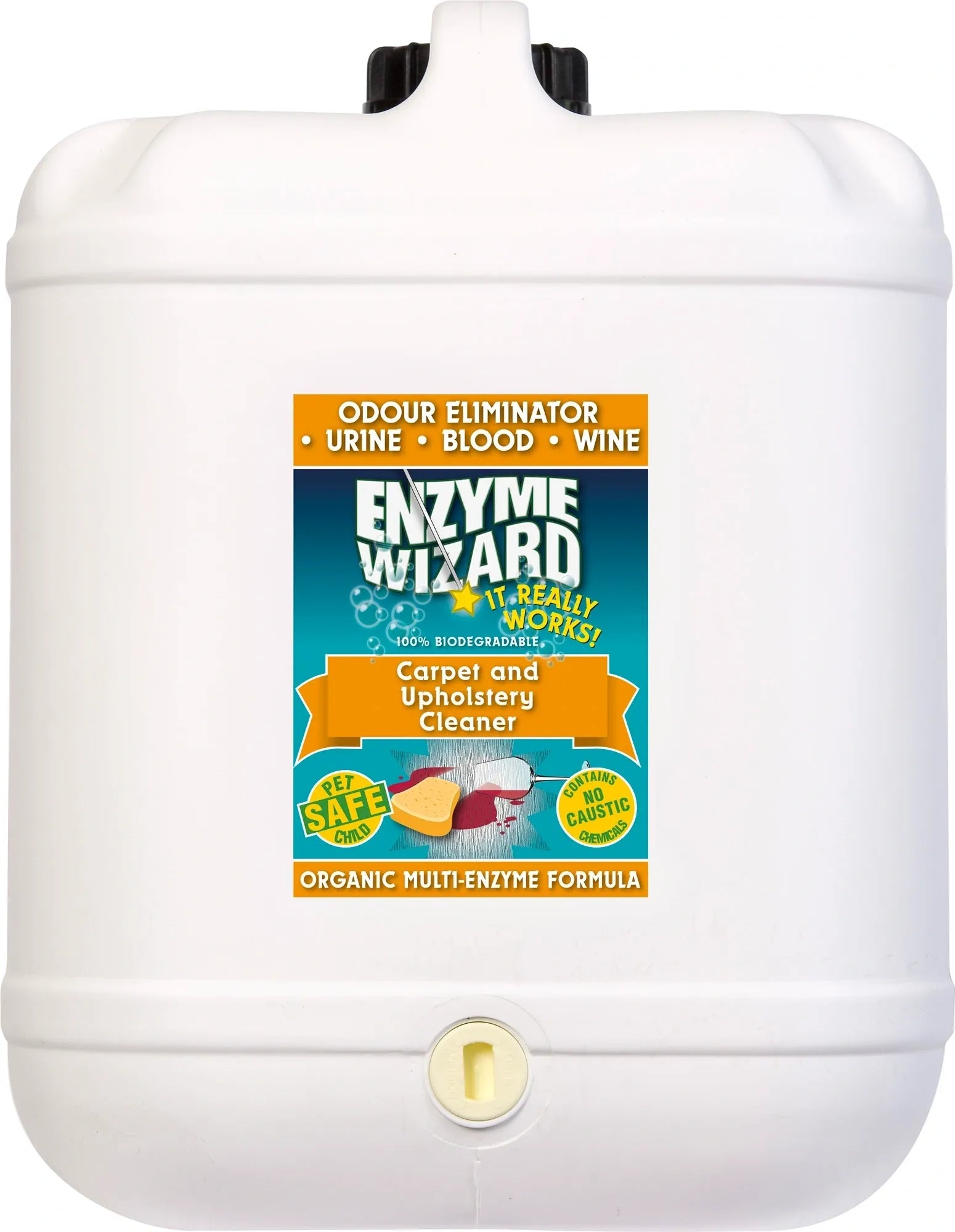 Enzyme Wizard Carpet and Upholstery Cleaner Various Sizes