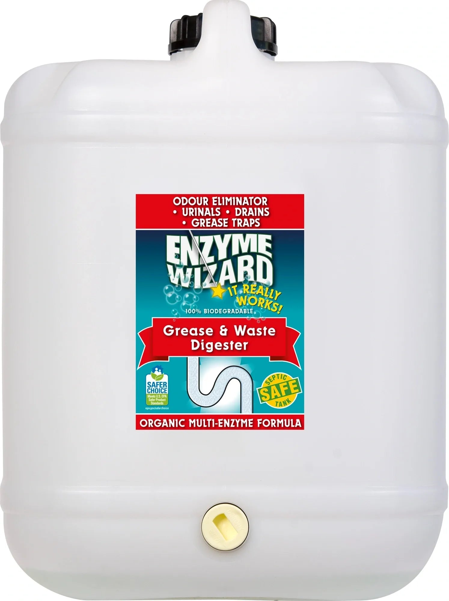 Enzyme Wizard Grease & Waste Digester Various Sizes