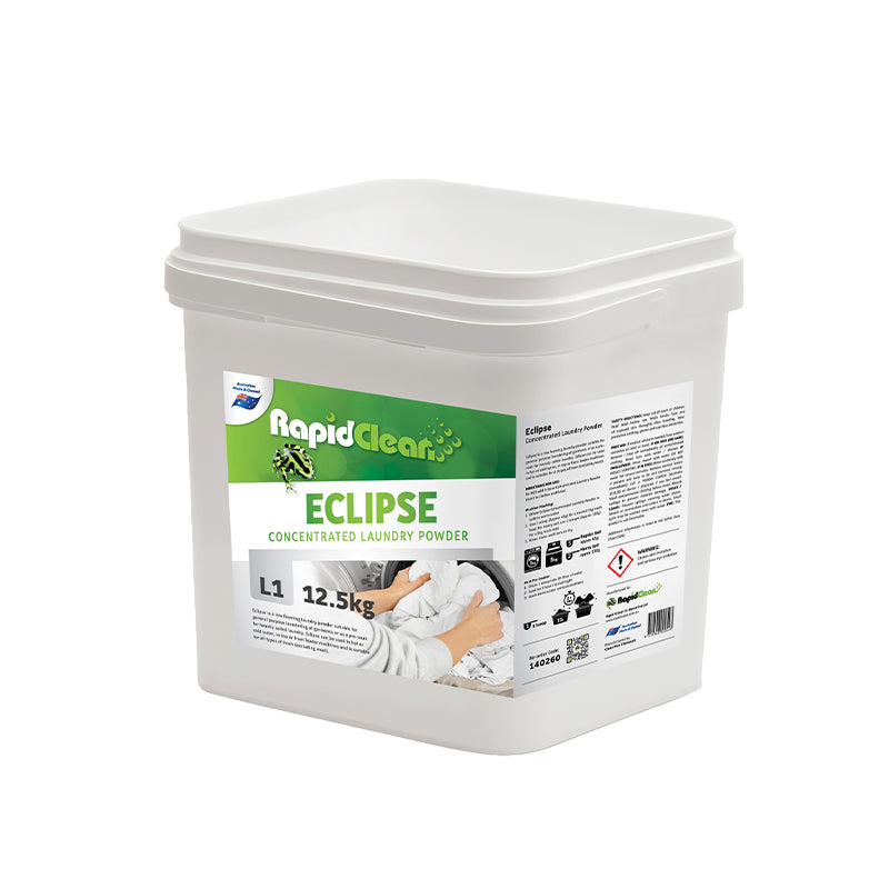 RapidClean Eclipse Concentrated Laundry Powder 12.5kg Bucket