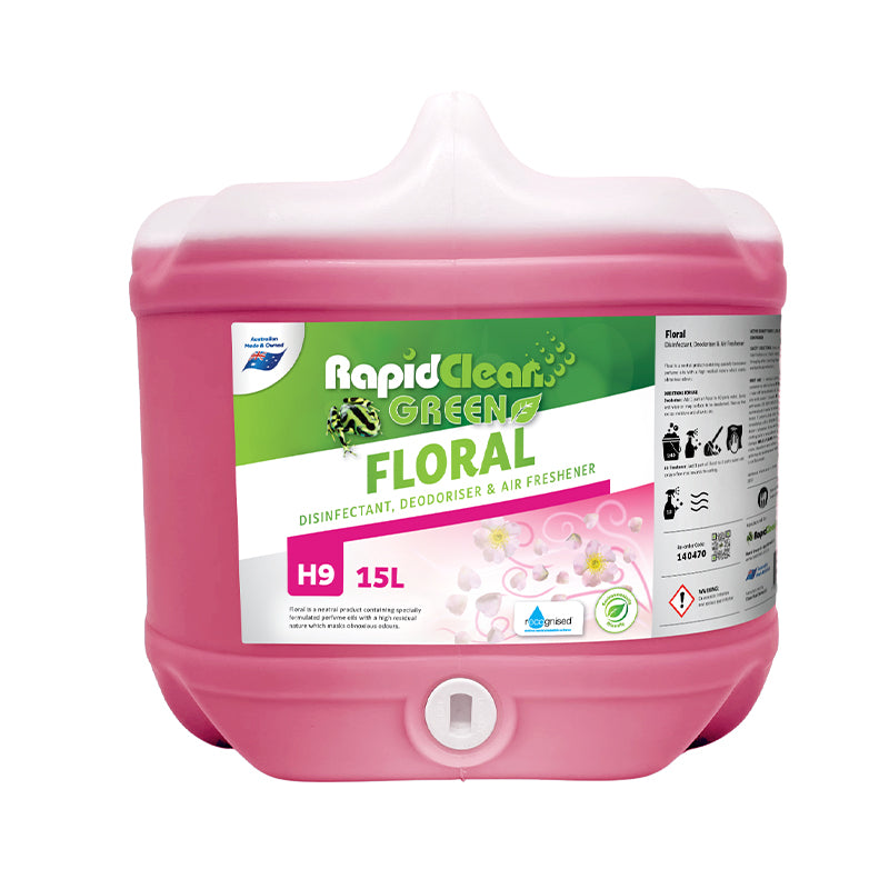RapidClean Floral Deodoriser & Air Freshener Various Sizes