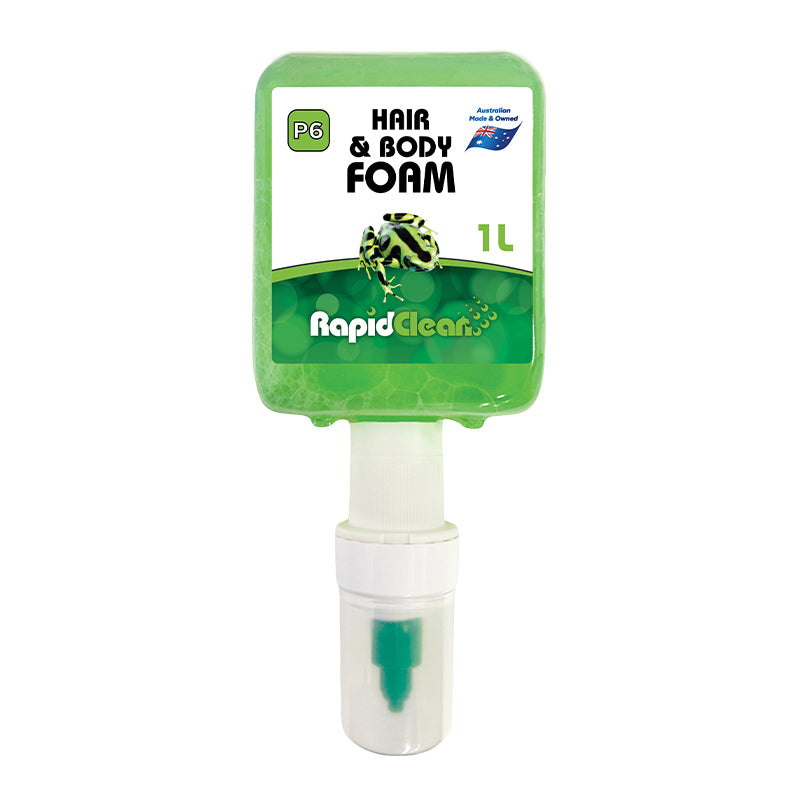 RapidClean Hair & Body 1L Foam Pod