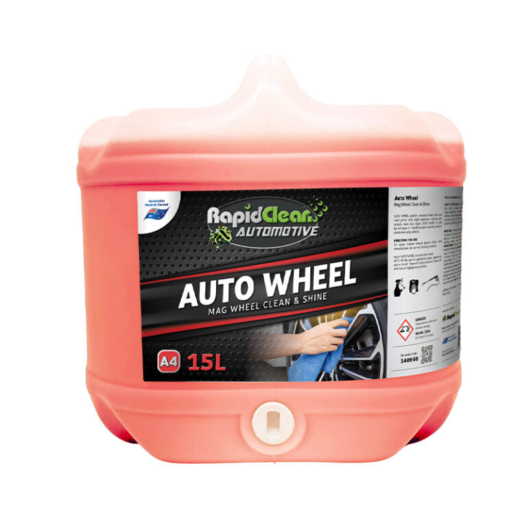RapidClean Auto Wheel Clean and Shine Various Sizes