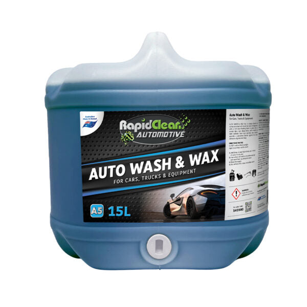 RapidClean Auto Wash and Wax Various Sizes