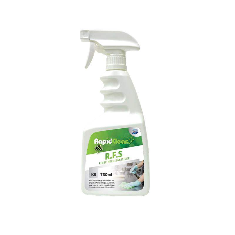 RapidClean R.F.S Rinse Free Sanitiser 750ml