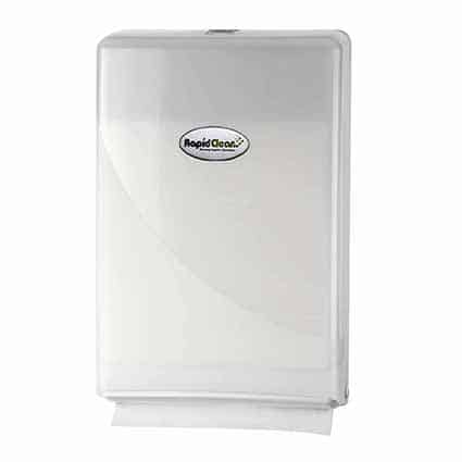 RapidClean Compact Hand Towel Dispenser