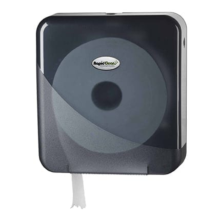RapidClean Jumbo Toilet Tissue Roll Dispenser (various colours)