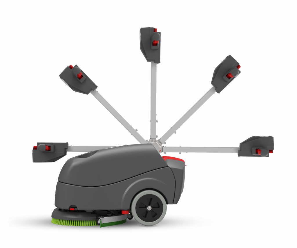 Numatic TTB1840NX Battery Scrubber 18L/40cm