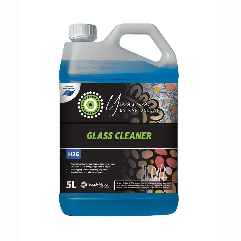 RapidClean Yaama Glass Cleaner Ammonia-Free 5L