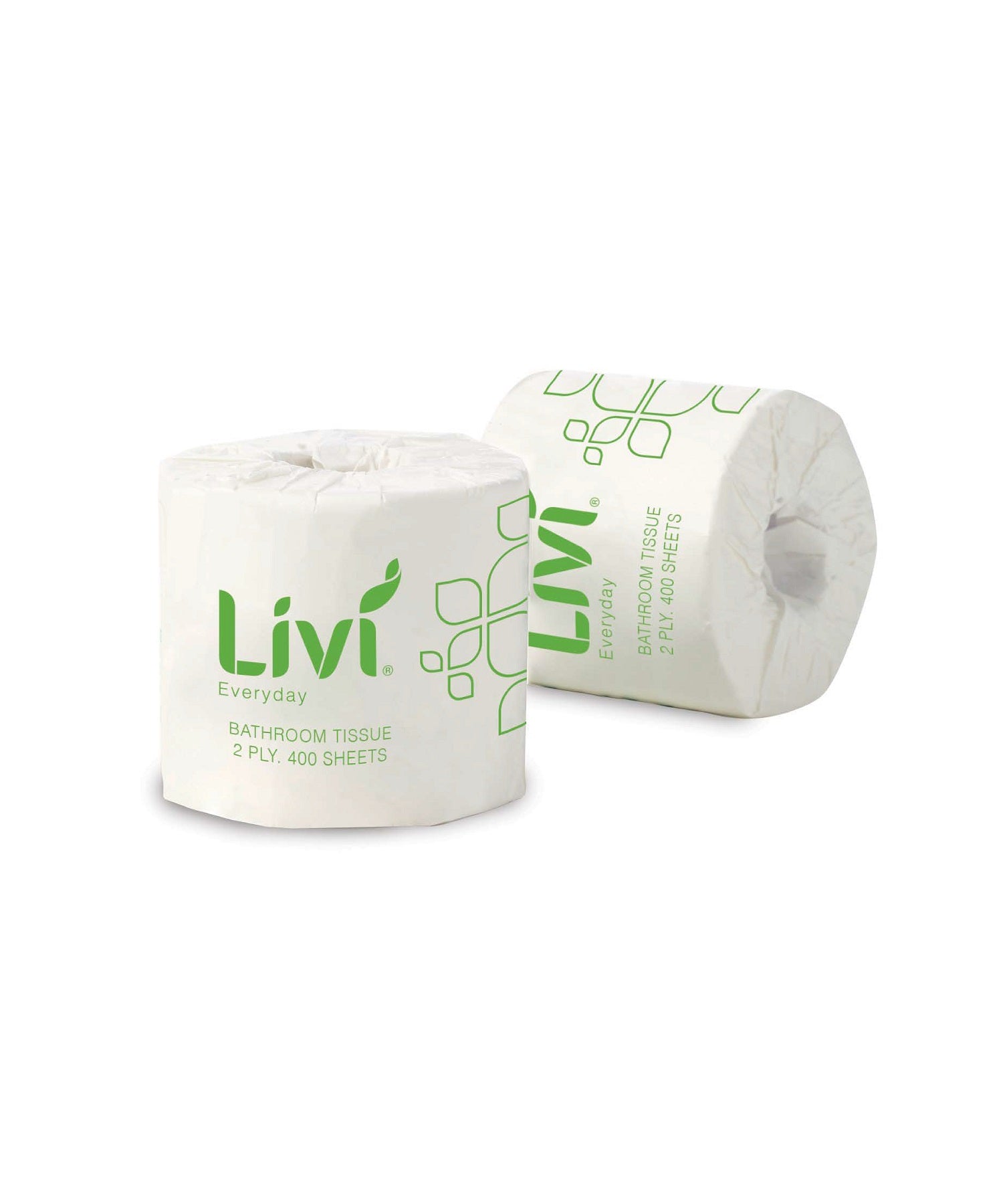 Livi Everyday 7008 Toilet Tissue 2 Ply 400 Sheets 48 rolls
