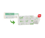 Livi Basics 7200 Multifold Hand Towel 1 Ply 200 x 20 Sheets