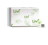 Livi Basics 7200 Multifold Hand Towel 1 Ply 200 x 20 Sheets