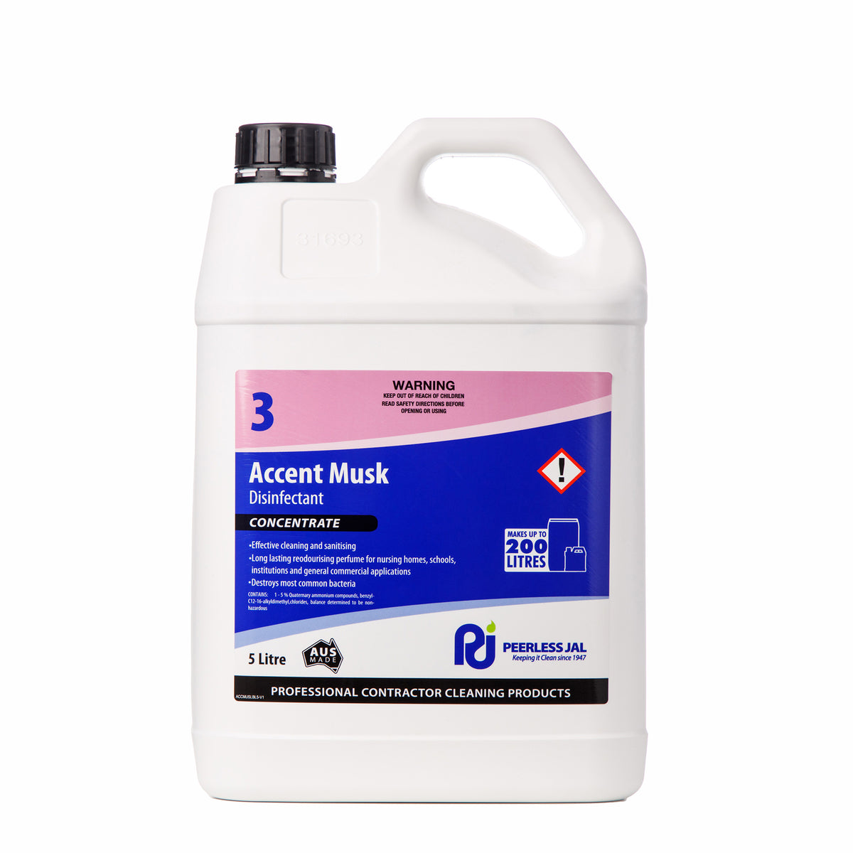 Peerless Jal Accent Musk Disinfectant