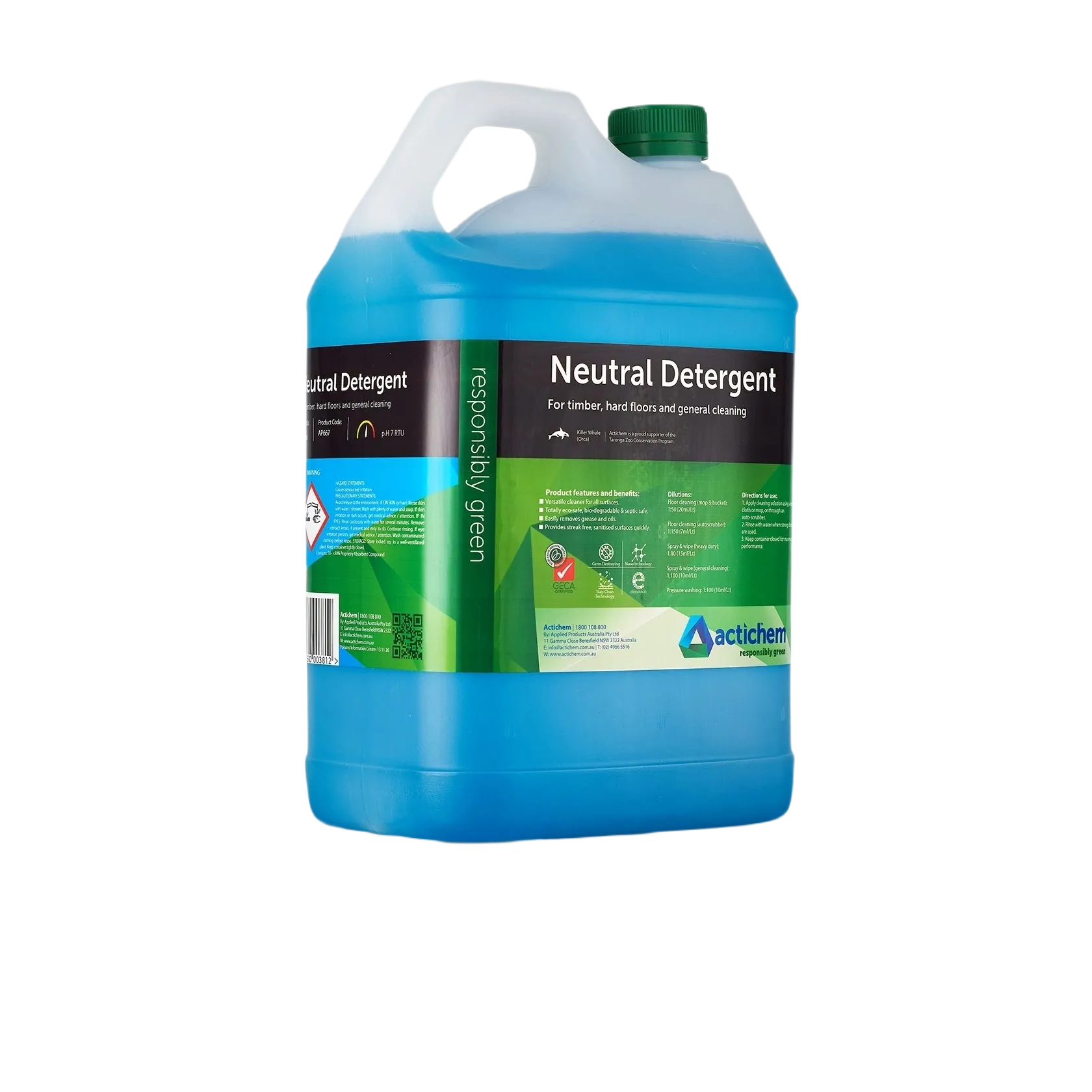 Actichem Neutral Detergent 5L
