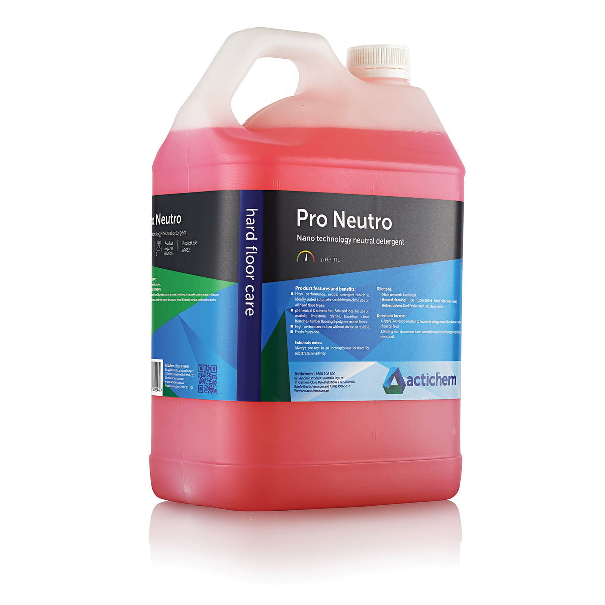 Actichem Pro Neutro PH Neutral Detergent