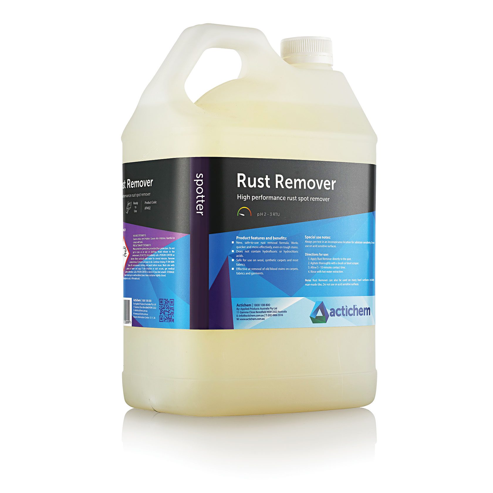 Actichem Rust Spot Remover Gel - Various Sizes