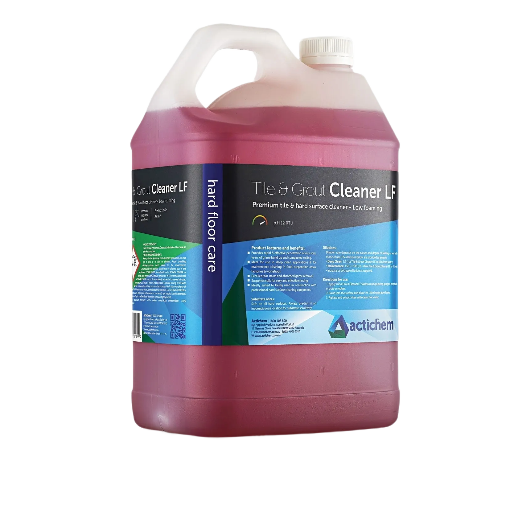 Actichem Tile & Grout Cleaner LF 5L