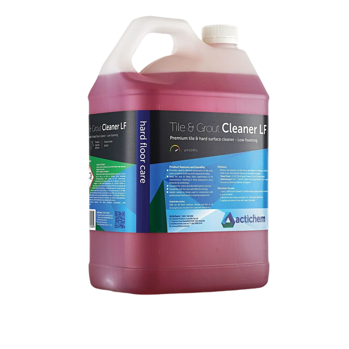 Actichem Tile & Grout Cleaner LF 5L