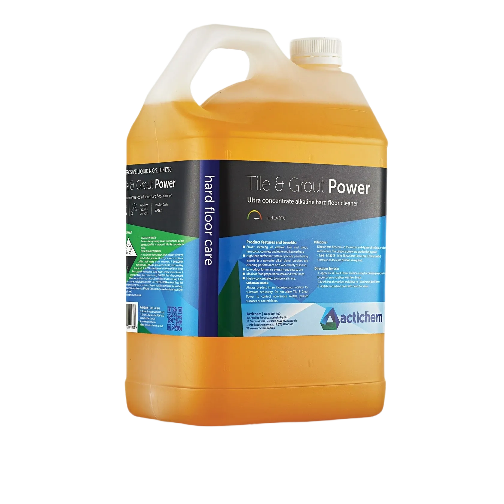Actichem Tile & Grout Power 5L