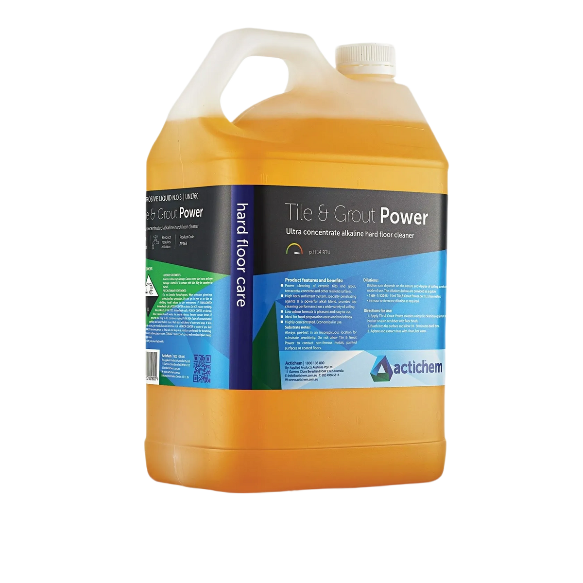 Actichem Tile & Grout Power 5L