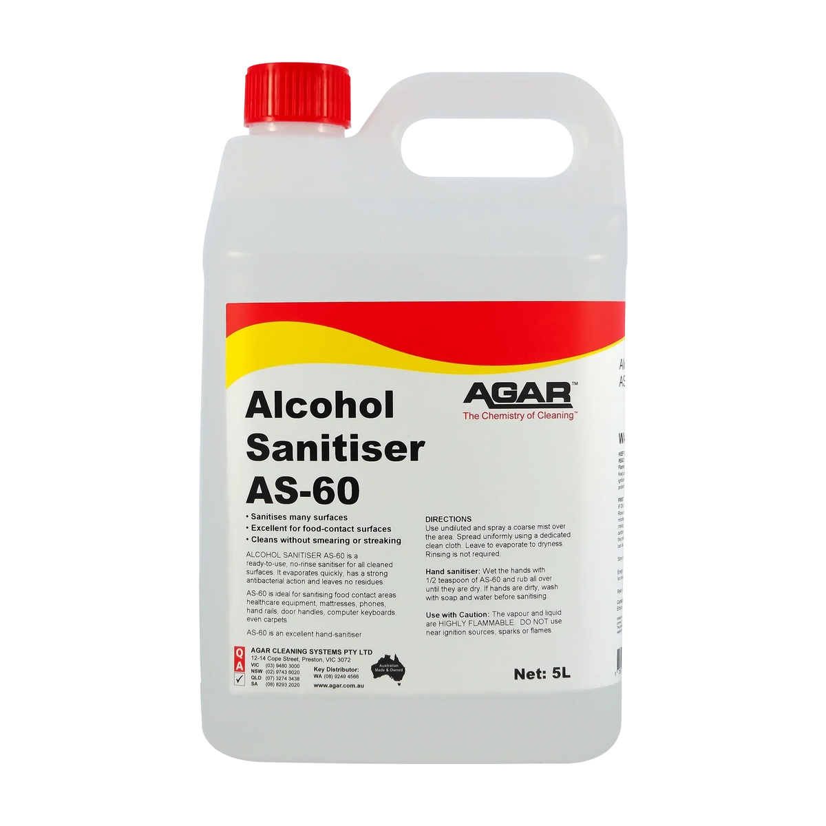 Agar Alcohol Sanitiser AS-60