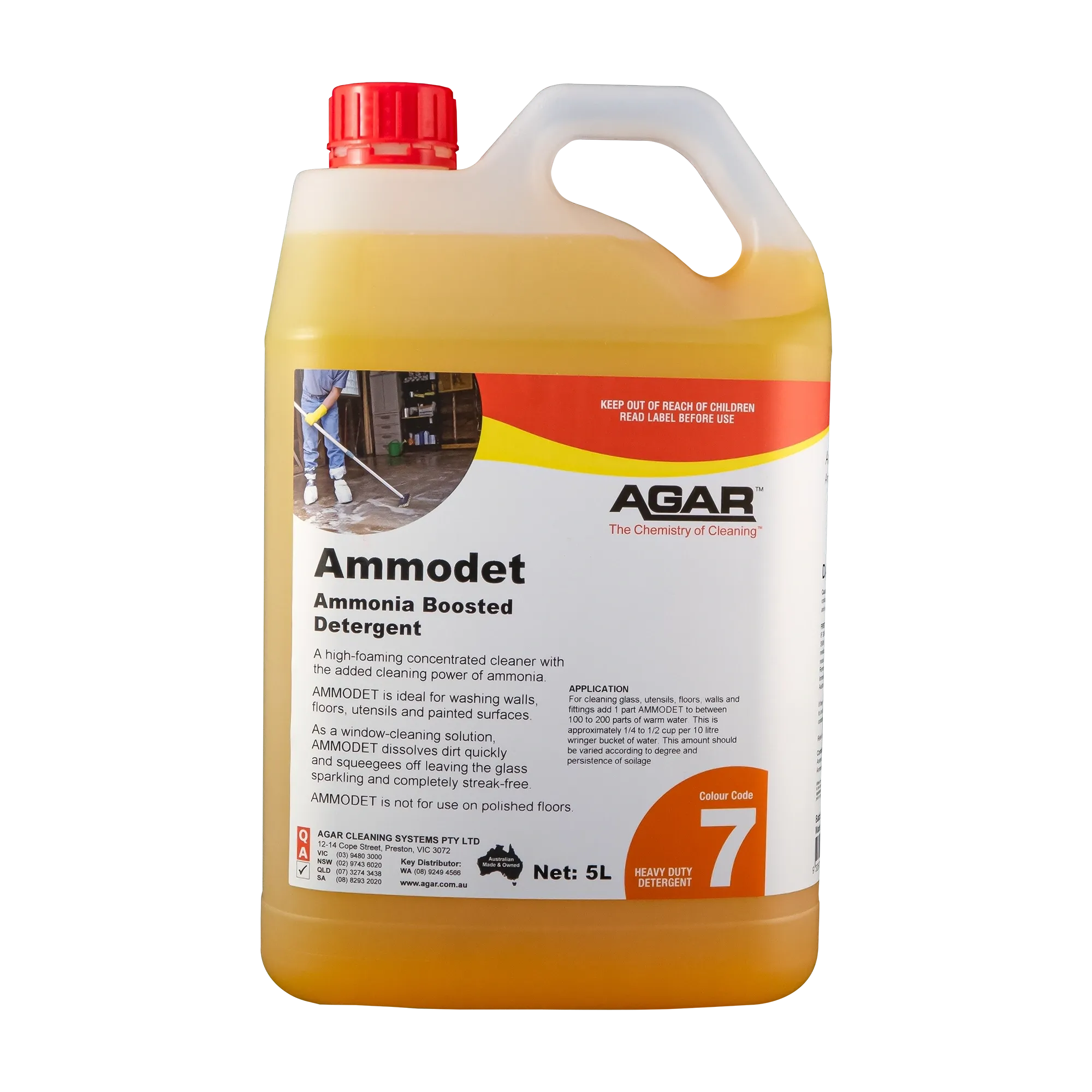 Agar Ammodet Ammonia Boosted Detergent