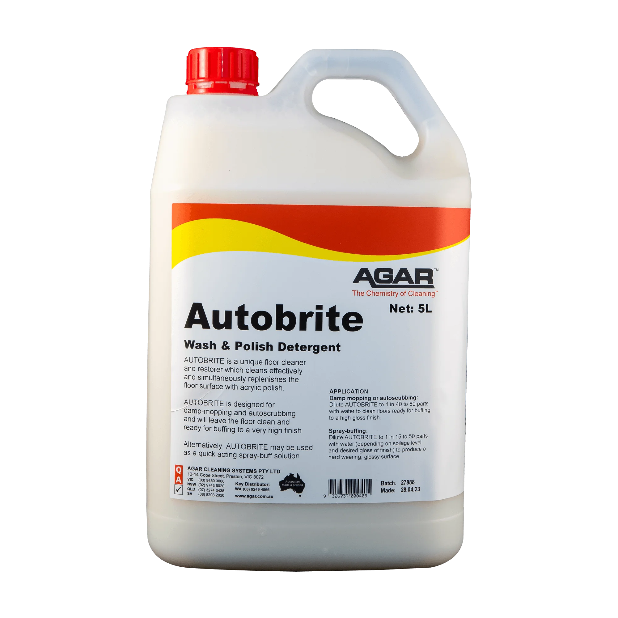 Agar Autobrite Wash and Polish Detergent