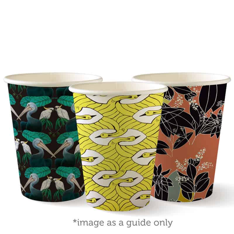 Biopak Art Series Single Wall BioCup (Carton 1000)