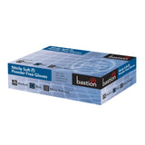 Bastion Nitrile Soft Blue Powder Free Gloves